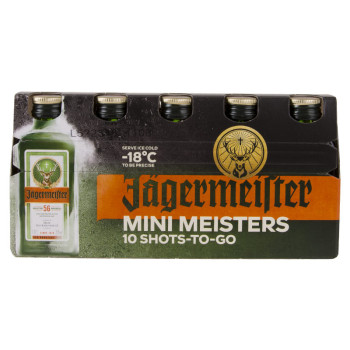 Dárkové balení Jägermeister Mini Meister 10x0.02 l 35% - 1