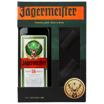 Party set Jägermeister 35% 1,75 l - 1