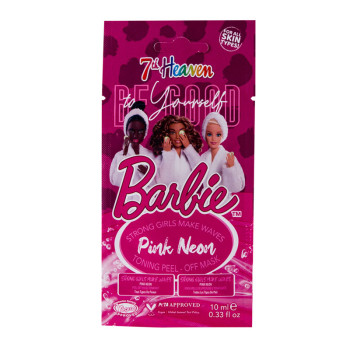 7th Heaven Barbie Pink Neon toning peel-off mask - 1