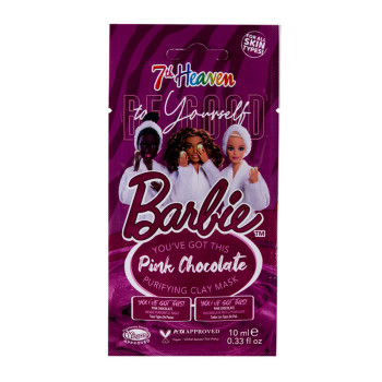 7th Heaven Barbie Pink Chocolate purifying clay mask - 1