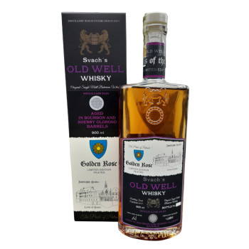 Svach's Old Well Whisky Golden Rose 0,5L 54,2% Limited Edition - 1