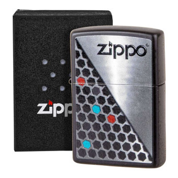 Zippo 218 Hexagon Design - 1