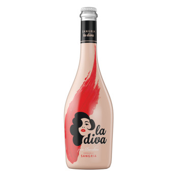 La Diva Clarea Rosé Sangria  Roso 0,75l 7% - 1