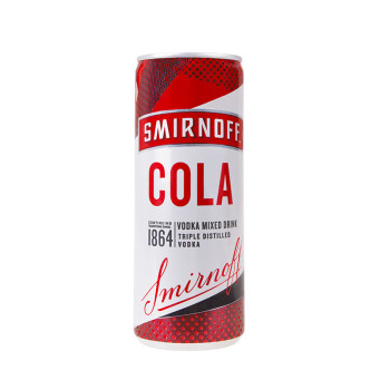 Smirnoff & Cola 0,25l 5% - 1