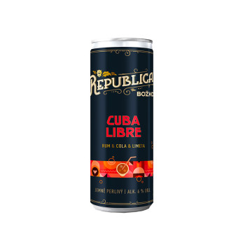 Božkov Republica Cuba Libre 0,25l plech 6% - 1