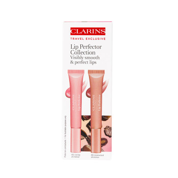 Clarins LS Set : Lip Gloss N° 05 Candy Shimme.12ml + Lip Gloss N° 06 Rosewood Shimm. 12ml - 1