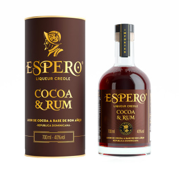 Ron Espero Cocoa & Rum 0,7l 40% Tube - 1