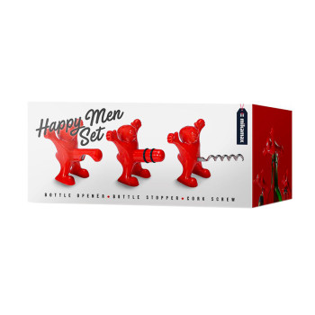 Sada 3 kusů "Happy men" MIKAMAX - 1