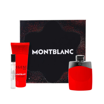 Montblanc Legend Red Set EdP 100ml + Shower Gel 100ml +EdP 7,5ml - 1