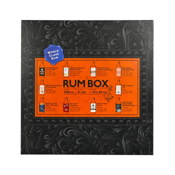The Rum Box Blue Edition 10 x 50 ml 41,4% - 1