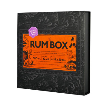 The Rum Box Purple Edition 10 x 50 ml 42,3% - 1