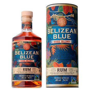 Belizean Blue Rare Blend 0,7 l 48% - 1