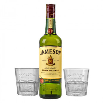 Jameson 0,7l 40% + 2skla - 2