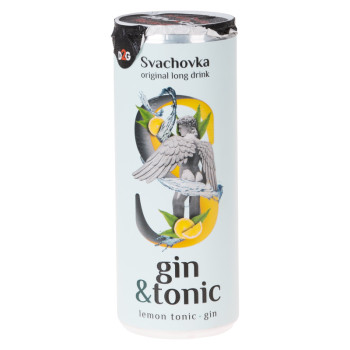 Svachovka Gin +Tonic 0,25L 7,2% Dose - 1